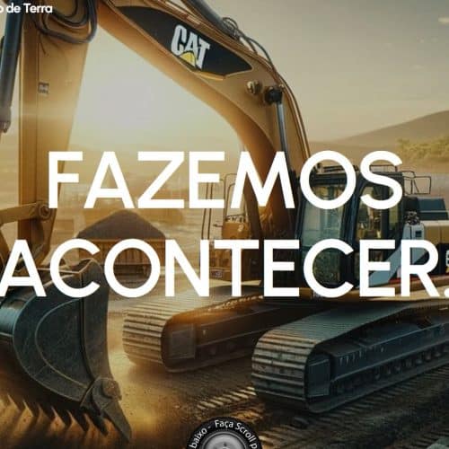 Website RM Sousa Gonçalves – empresa especializada em terraplanagem