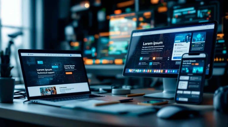 websites profissionais para todos os setores de tecnologia e assistência técnica